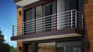 Stainless steel bar railing balcony