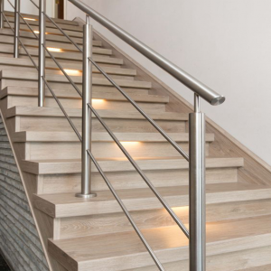 Indoor stair stainless steel railings