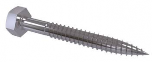 DIN 571 - Hexagon Head Wood Screw