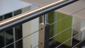 Stainless steel railing handrail & post