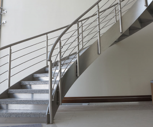 Stainless steel bar railing system