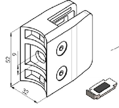 52 Square – with safety plate only – #41