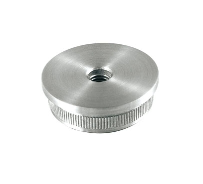 Tube Adapter With Threaded Hole - Flat