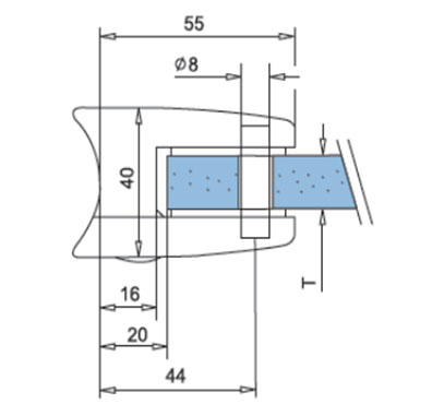 55×70 – with safety pin and plate – #09C