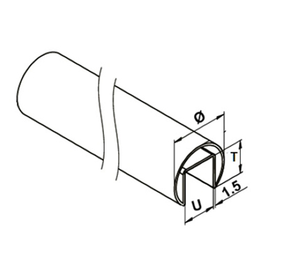 Round Slot Tube