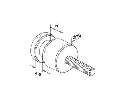 Glass Holder – 16MM