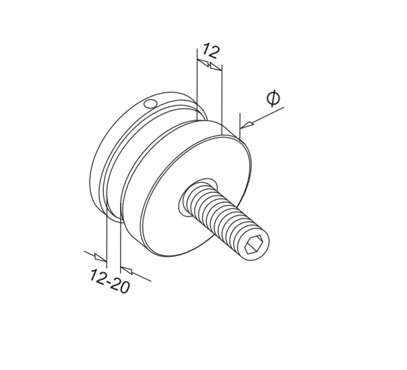 Glass Holder – 52/72MM