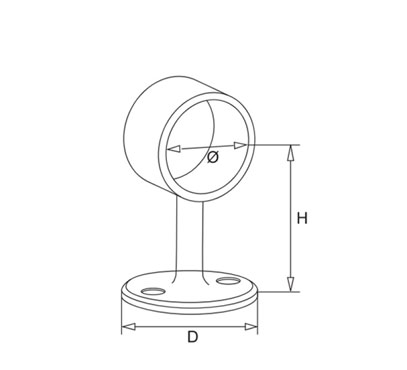 Handrail Support – Center