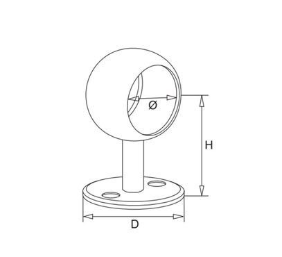 Handrail Support – Center