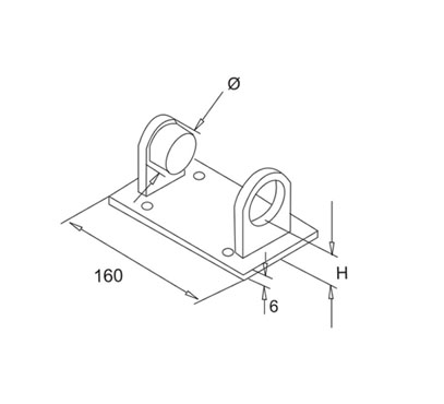 Wall Mount Baluster Post Bracket – Fascia