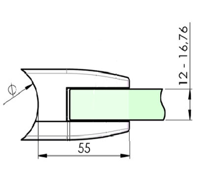 55×65 – with safety plate only – #10