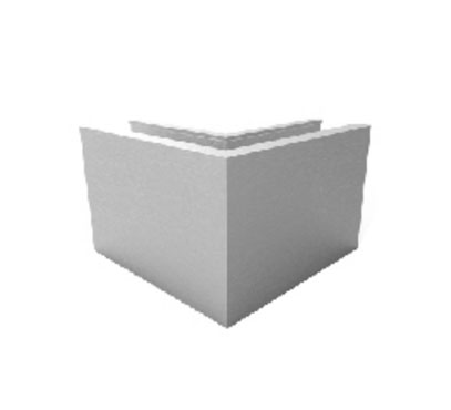 Aluminum Outside Corner – Floor For Sturdy 22