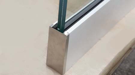 Aluminium Glass Channel Stabilize Your Glass Panel