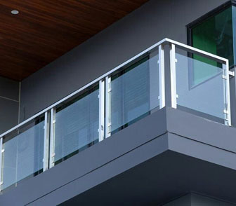 Balcony Railing Provides Security and Unique Style