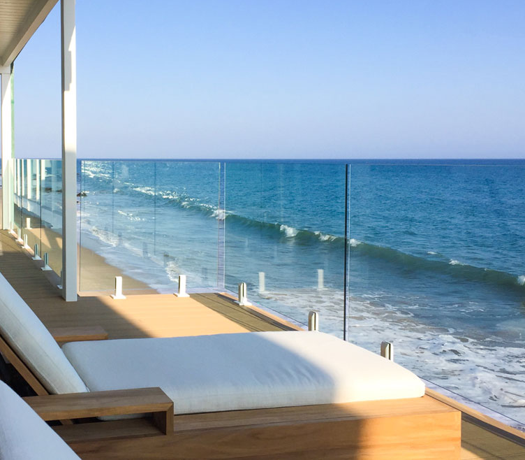 Glass Railing on Your Beach House