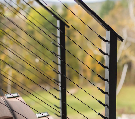 The Cable Railings Creat Uniqueness and Functionality