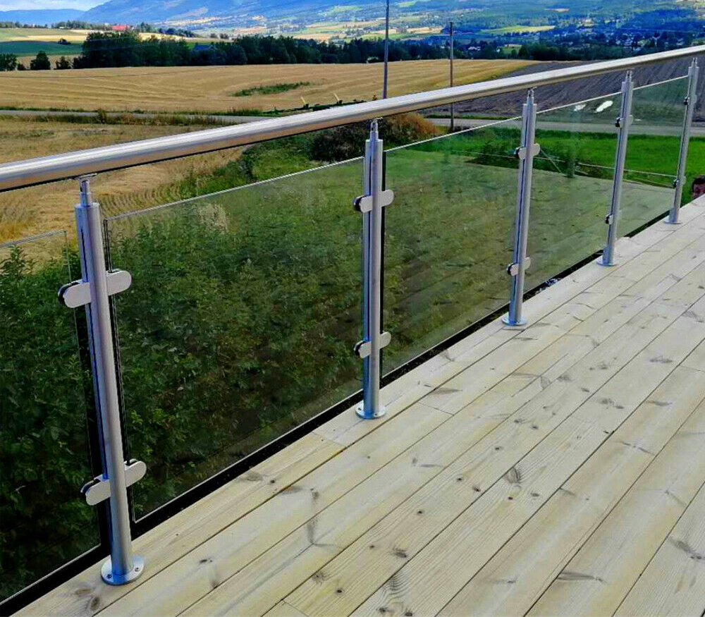 Exploring the Elegance and Functionality of Glass Railing Components