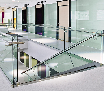 Enhancing Commercial Spaces with Glass Railings: A Fusion of Aesthetics and Functionality