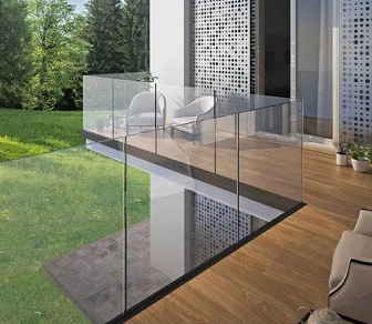 Elegance Unleashed: The Art of Transparency in Modern Architecture with Frameless Glass Railing Systems