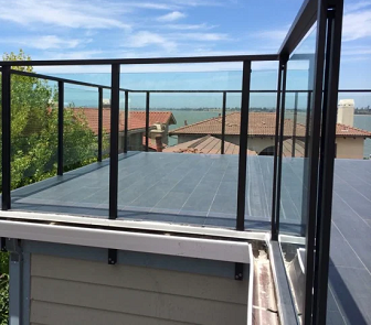 Enhance Your Space: The Installation of Aluminum Glass Railing Posts