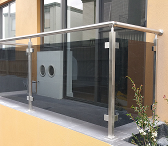 Enhancing Safety and Style: The Glass Railing Clamp - Rot-Proof and Elegant